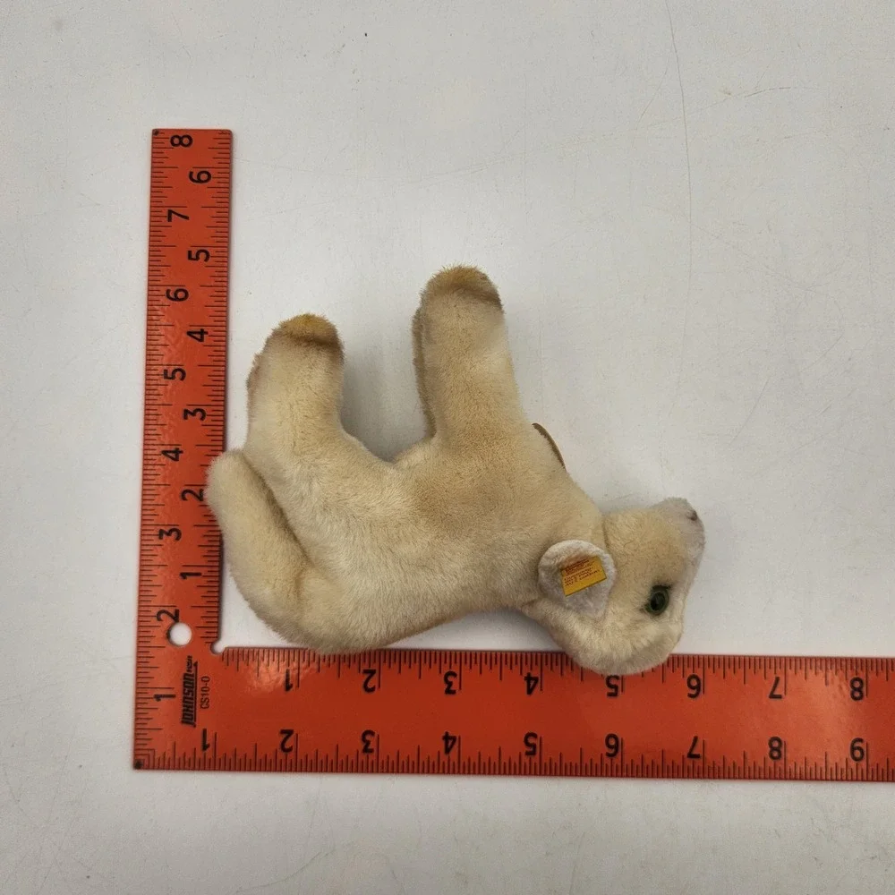 Steiff Lamby Lamb Plush Standing Sheep Button in Ear 1527/12 Made in Germany 5in